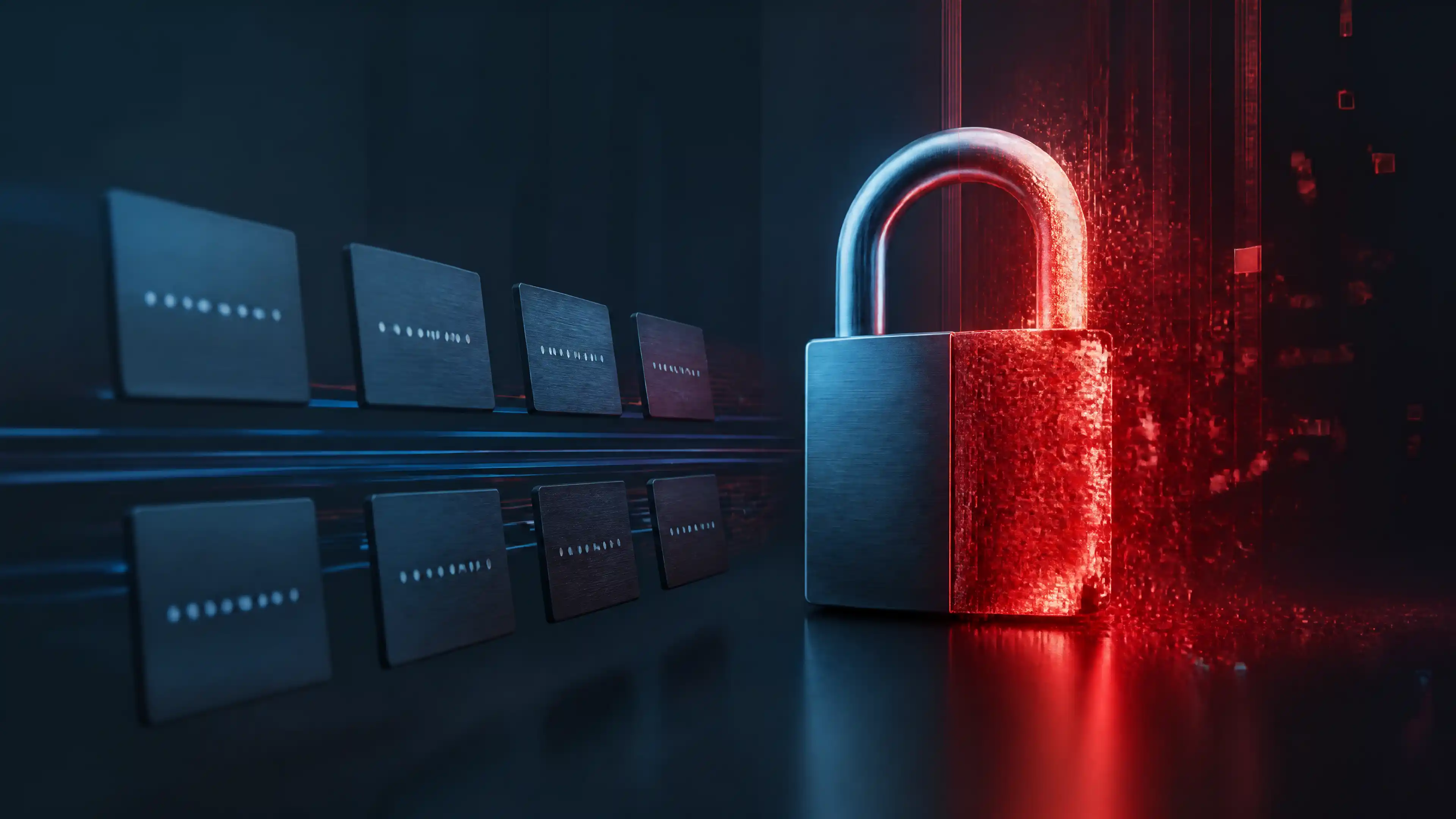 Credential stuffing attacks using stolen usernames and passwords to target business accounts and enterprise systems